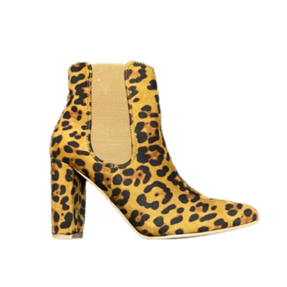 Leopard Booties